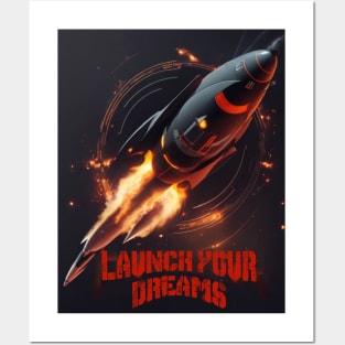 rocket Posters and Art